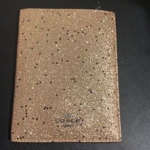 Coach passport glitter wallet